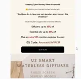 AromaddSVIPCM coupon verification screenshot