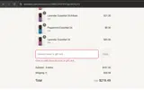 EXTRA20 coupon verification screenshot