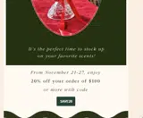 SAVE20 coupon verification screenshot