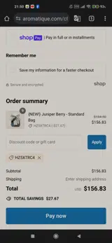 Hz5xtrc4 coupon verification screenshot
