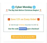HOHOHO coupon verification screenshot
