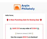 BOX10 coupon verification screenshot