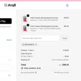 Arq8 coupon verification screenshot
