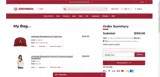 Arkansas Razorbacks coupon verification screenshot