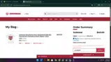 Arkansas Razorbacks coupon verification screenshot