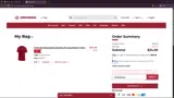 Arkansas Razorbacks coupon verification screenshot