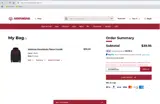 Arkansas Razorbacks coupon verification screenshot