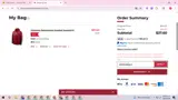 Arkansas Razorbacks coupon verification screenshot