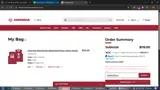 Arkansas Razorbacks coupon verification screenshot