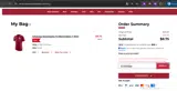 Arkansas Razorbacks coupon verification screenshot