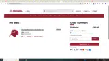 Arkansas Razorbacks coupon verification screenshot