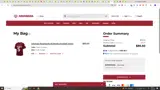 Arkansas Razorbacks coupon verification screenshot