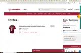 Arkansas Razorbacks coupon verification screenshot