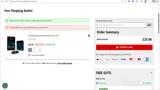 WELCOME coupon verification screenshot