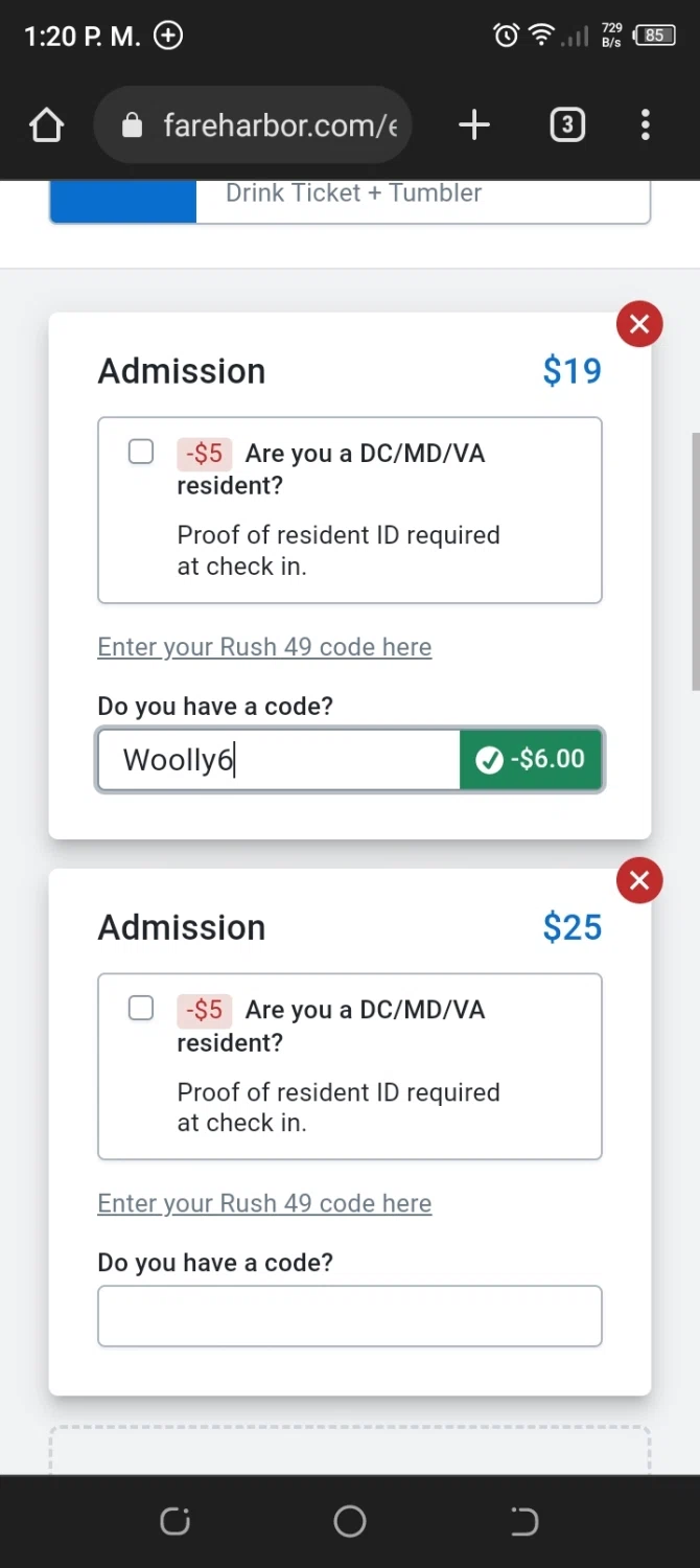 Artec House checkout page showing Artec House promo code box | Screenshot taken by SimplyCodes community member on Oct 28, 2022