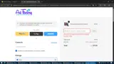 Art Factory coupon verification screenshot