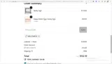 WELCOME10 coupon verification screenshot