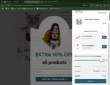 Arthemisclothing coupon verification screenshot