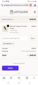 FREESHIP coupon verification screenshot