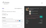 Artisana Market coupon verification screenshot