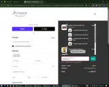 Artisana Market coupon verification screenshot