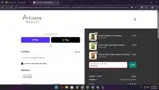 Artisana Market coupon verification screenshot