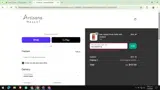 Artisana Market coupon verification screenshot