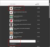 Artisana Market coupon verification screenshot