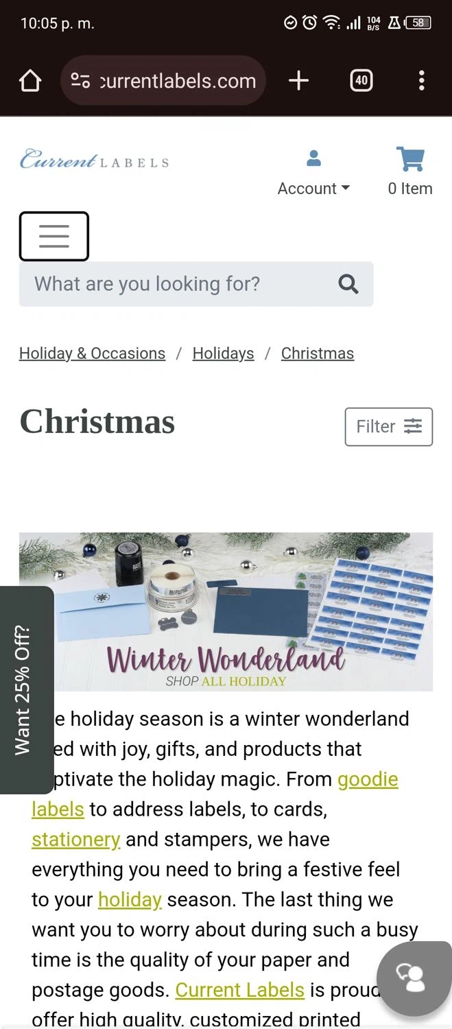 Artistic Labels checkout page showing Artistic Labels promo code box | Screenshot taken by SimplyCodes community member on Jul 25, 2024