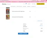 ARTLOVER30 coupon verification screenshot