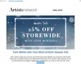 WINTER25 coupon verification screenshot