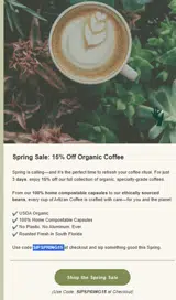 SIPSPRING15 coupon verification screenshot