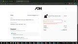 TAKE15 coupon verification screenshot