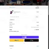 FB15 coupon verification screenshot