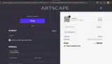 Artscape coupon verification screenshot