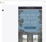 Artscape coupon verification screenshot
