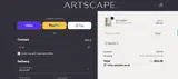 Artscape coupon verification screenshot