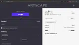 Artscape coupon verification screenshot