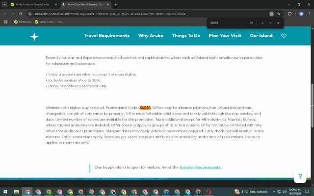 Aruba checkout page showing Aruba discount code box | Screenshot taken by SimplyCodes community member on Jul 18, 2025
