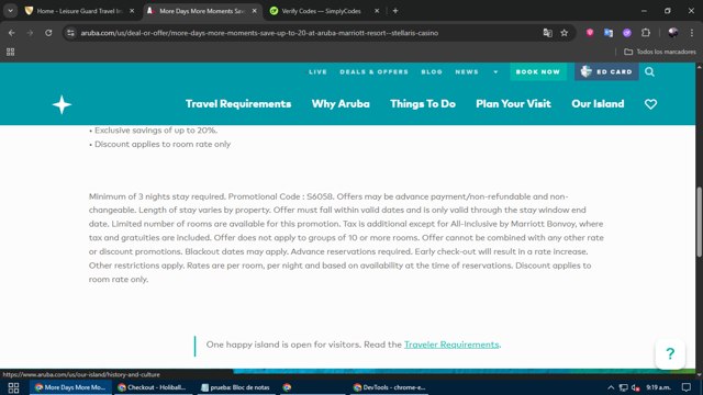 Aruba checkout page showing Aruba discount code box | Screenshot taken by SimplyCodes community member on Jun 19, 2025
