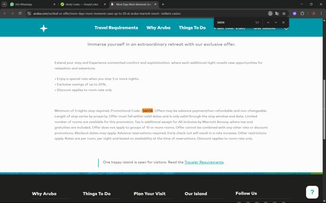 Aruba checkout page showing Aruba discount code box | Screenshot taken by SimplyCodes community member on May 25, 2025