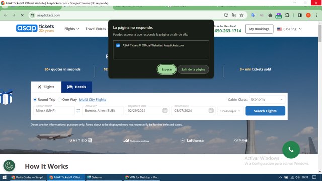 ASAP Tickets Economy checkout page showing ASAP Tickets Economy promo code box | Screenshot taken by SimplyCodes community member on Feb 17, 2024
