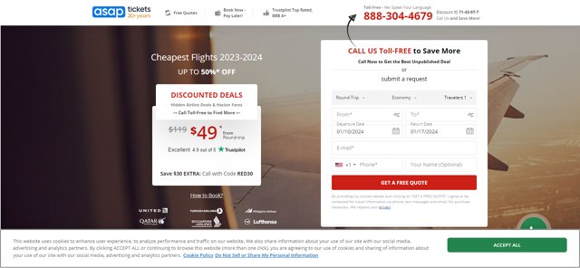 ASAP Tickets Economy checkout page showing ASAP Tickets Economy promo code box | Screenshot taken by SimplyCodes community member on Jan 2, 2024