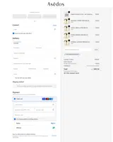 Asēdos coupon verification screenshot