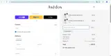 Asēdos coupon verification screenshot