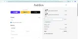Asēdos coupon verification screenshot