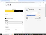 Asha by ADM coupon verification screenshot