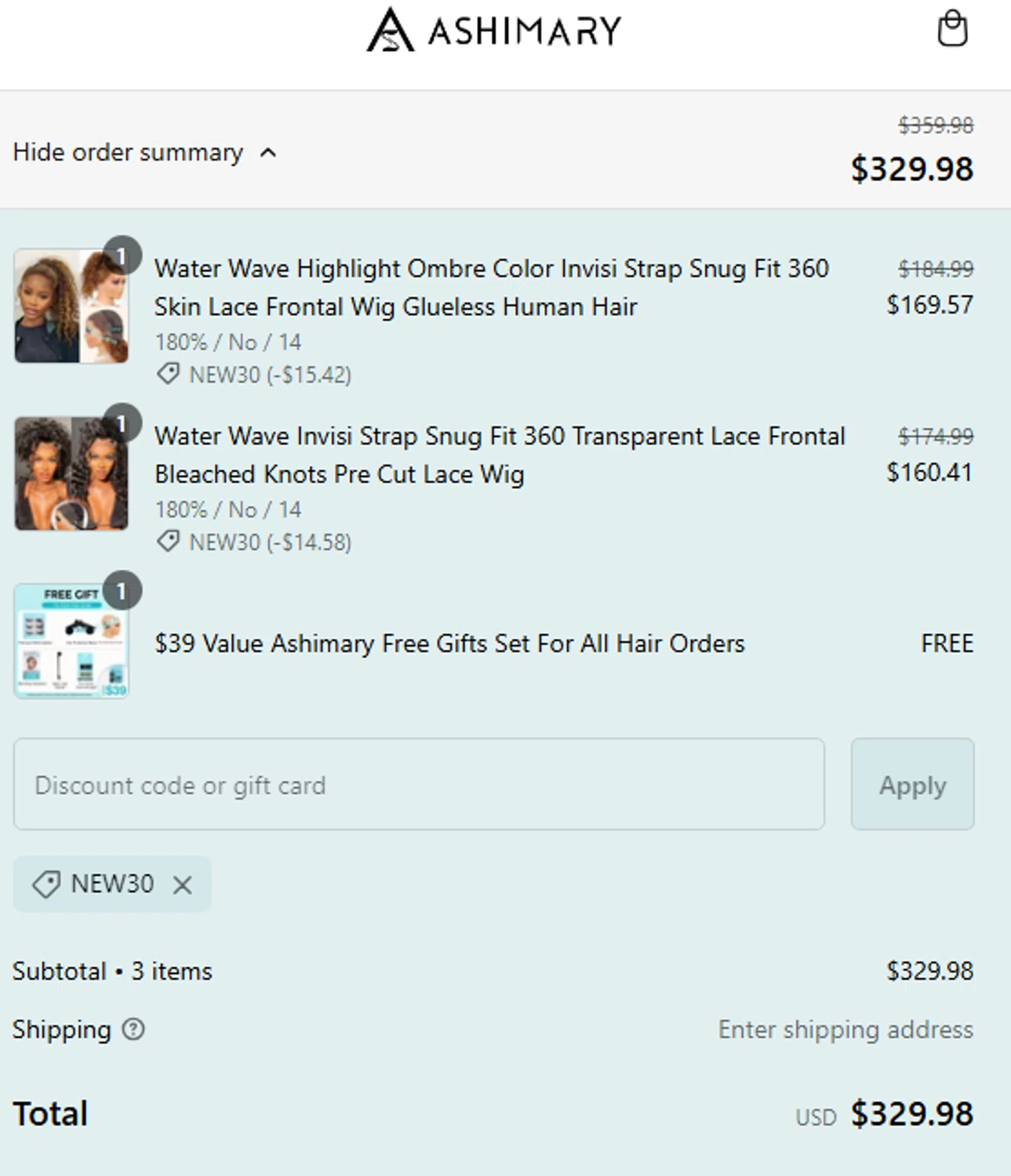 how to use Ashimary Hair coupons