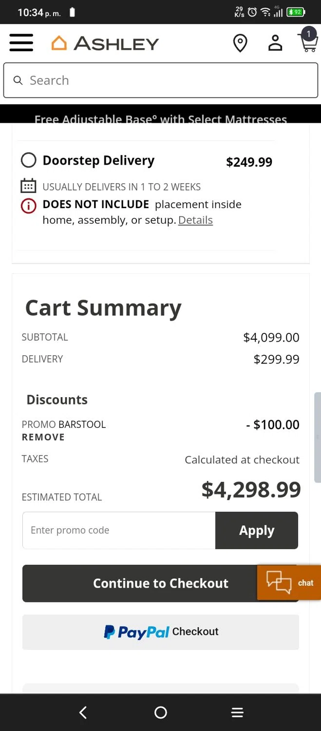 how to use Ashley Furniture coupons