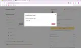 Ashley Roads coupon verification screenshot